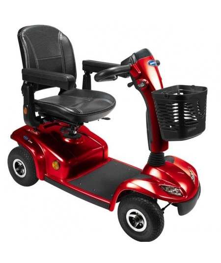 INVACARE Leo (4 ruedas) scooter de movilidad en rojo