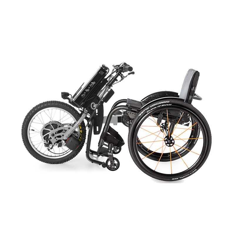 BATEC  Handbike Eléctrico y Silla de ruedas ultraligera Rogue ALX en gris