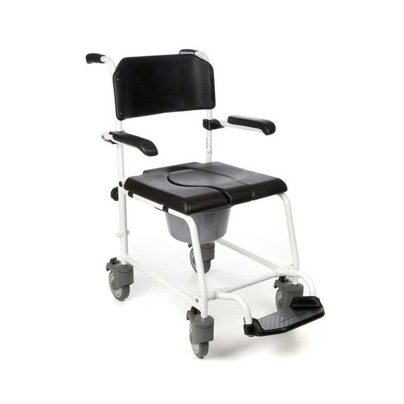 Silla de ducha con inodoro Cascade. H243. INVACARE