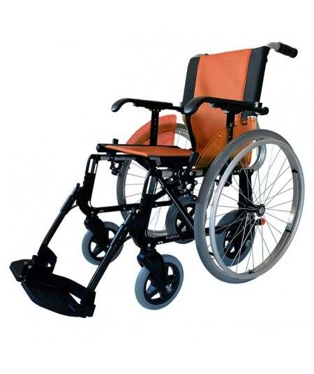 FORTA Line Dúo silla de ruedas en aluminio. Ruedas traseras intercambiables