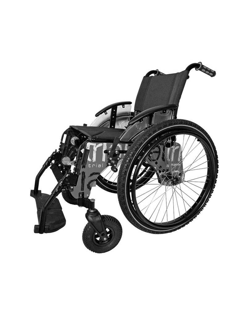 FORTA Trial Country silla de ruedas en aluminio. 4 x 4