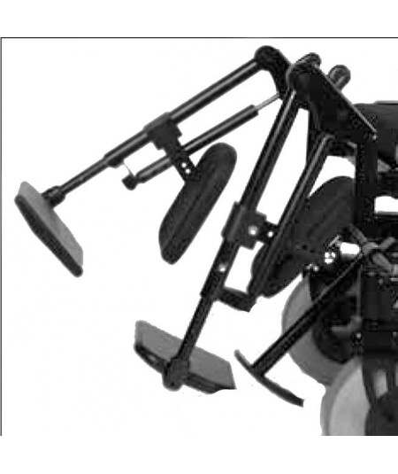 Reposapiés elevables de forma mecánica OTTOBOCK accesorio para silla de ruedas eléctrica B400