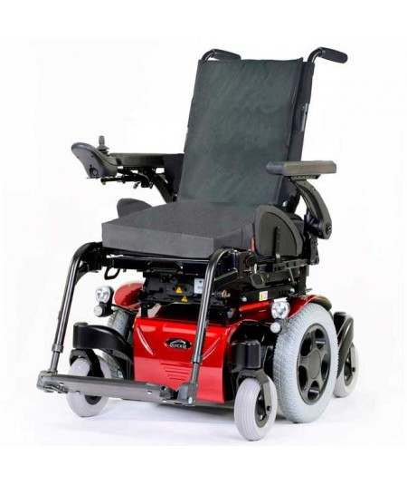SUNRISE Salsa M2 silla de ruedas eléctrica en rojo