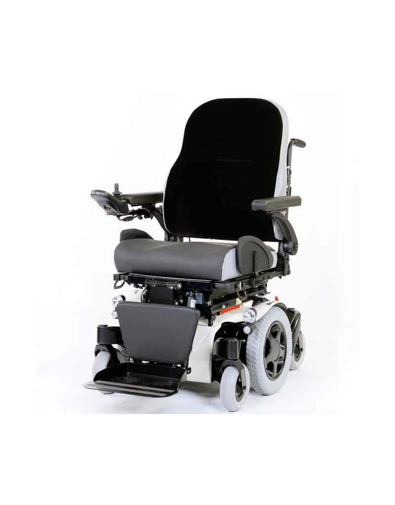SUNRISE Salsa M2 (configurada) silla de ruedas eléctrica en blanco