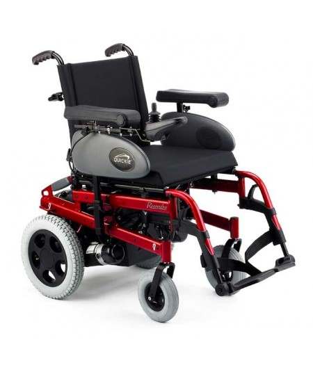 SUNRISE Salsa Rumba (estándar) silla de ruedas eléctrica roja
