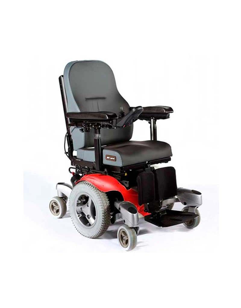SUNRISE Jive M (estándar) silla de ruedas eléctrica en rojo
