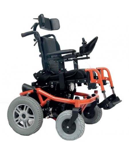 VERMEIREN Forest Kids silla de ruedas eléctrica en naranja